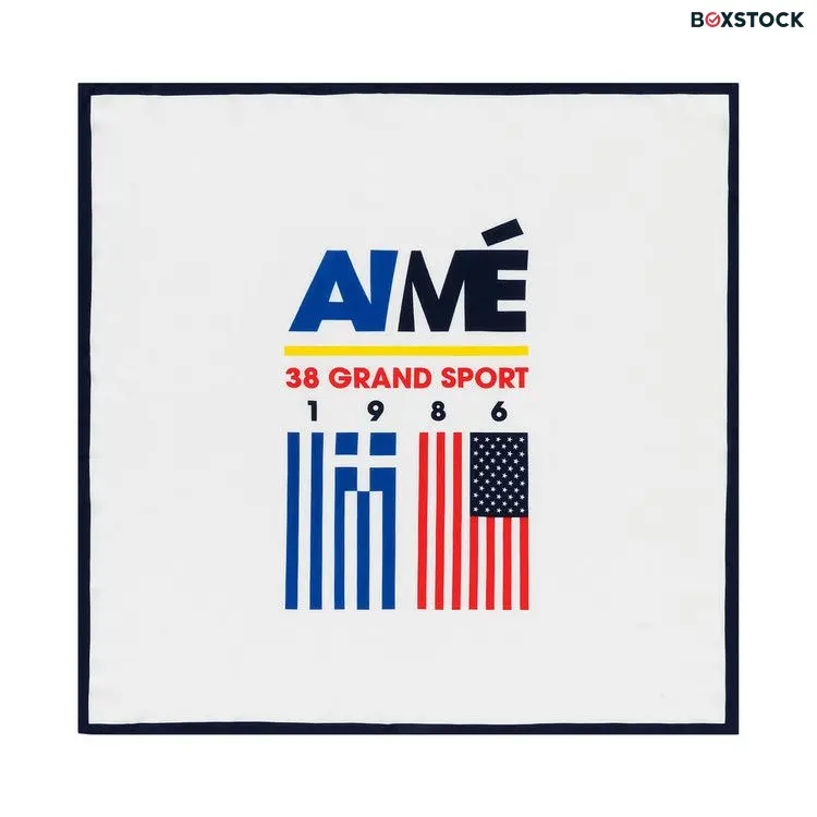 Aimé Leon Dore 38-GS Offshore Bandana 'White' Fall/Winter 2023