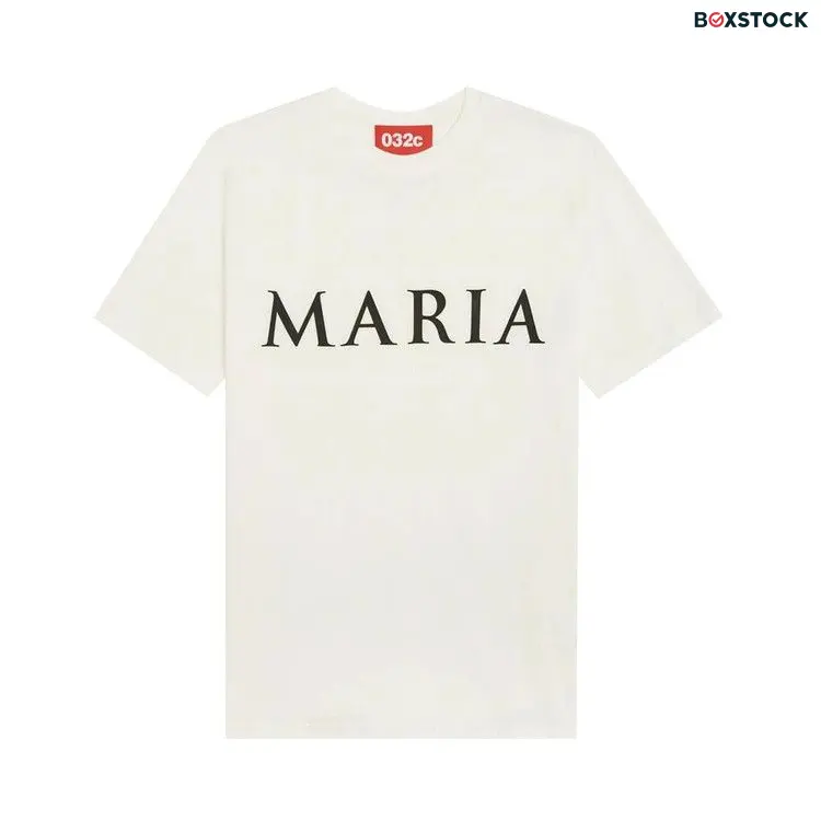 032C 3D Maria Tee 'White' Fall/Winter 2021