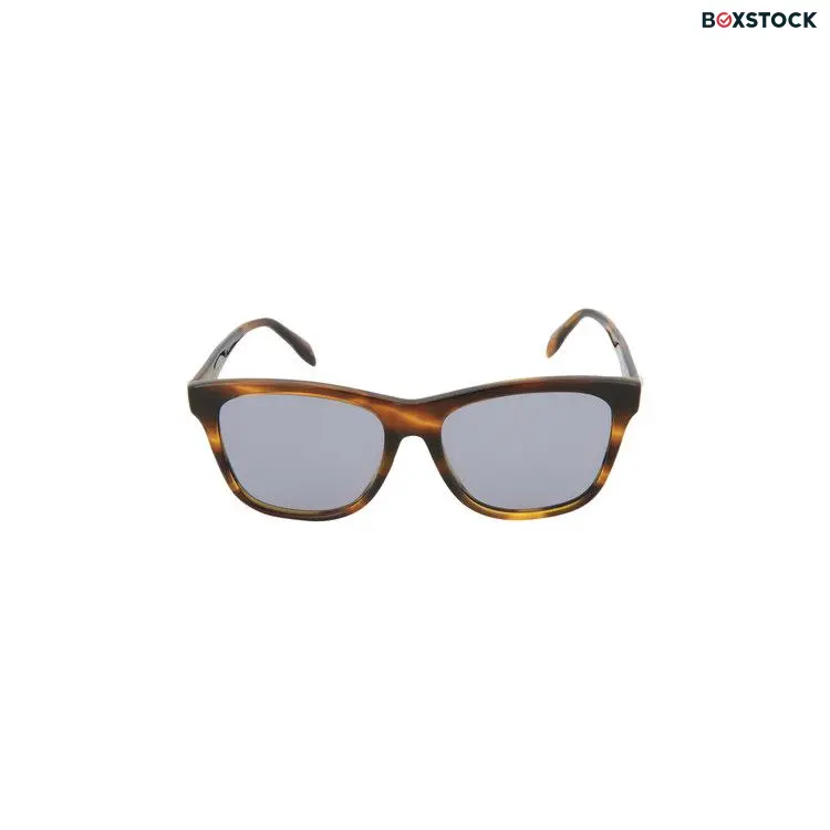 Alexander McQueen Square Sunglasses 'Yellow/Blue'
