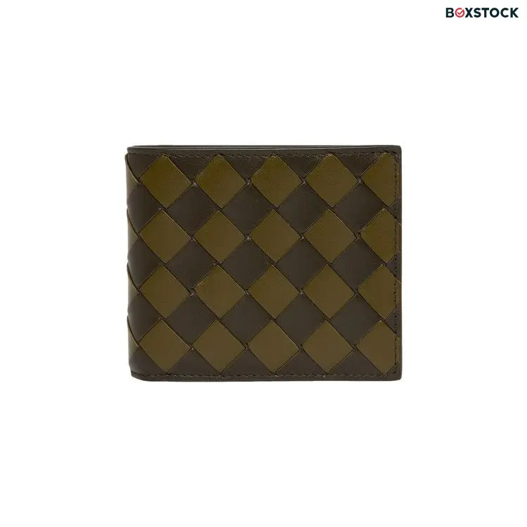 Bottega Veneta Bifold Wallet 'Khaki/Olive Oil' Tan