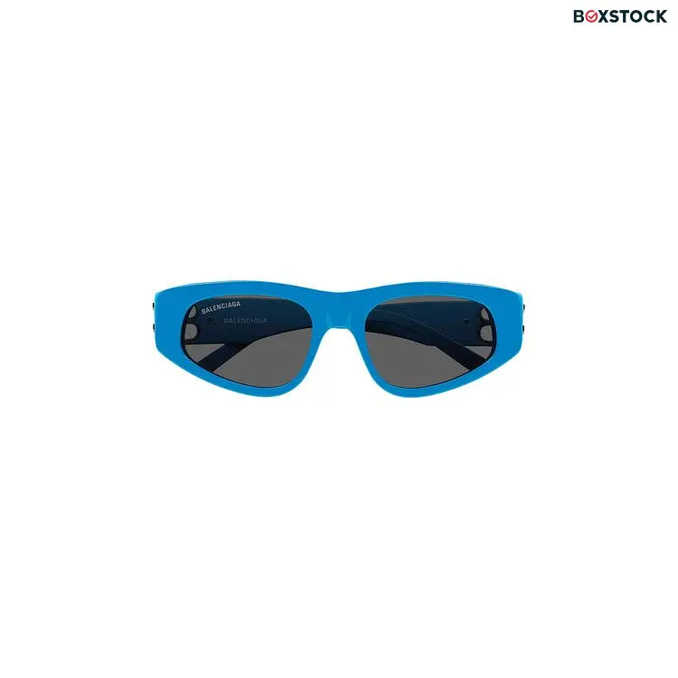 Balenciaga Cat Eye Sunglasses 'Light Blue/Silver/Grey'