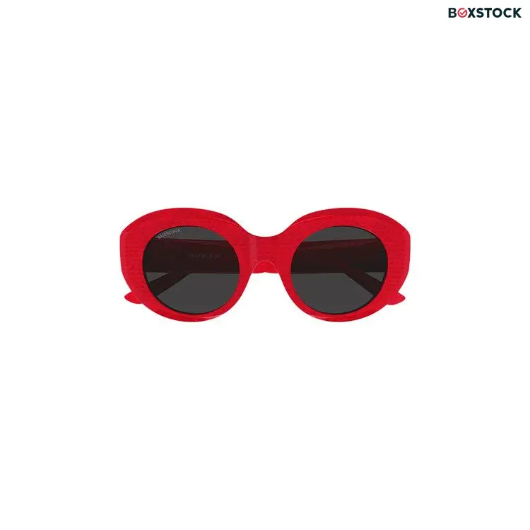 Balenciaga Cat Eye Sunglasses 'Red/Grey'