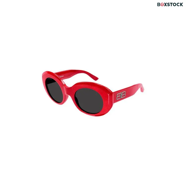 Balenciaga Cat Eye Sunglasses 'Red/Grey'