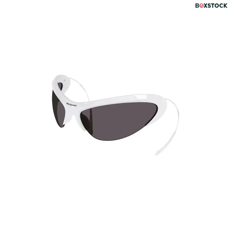 Balenciaga Cat Eye Sunglasses 'White/Silver/Grey'