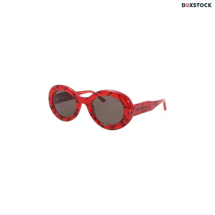 Balenciaga Panthos Frame Acetate Sunglasses 'Red'