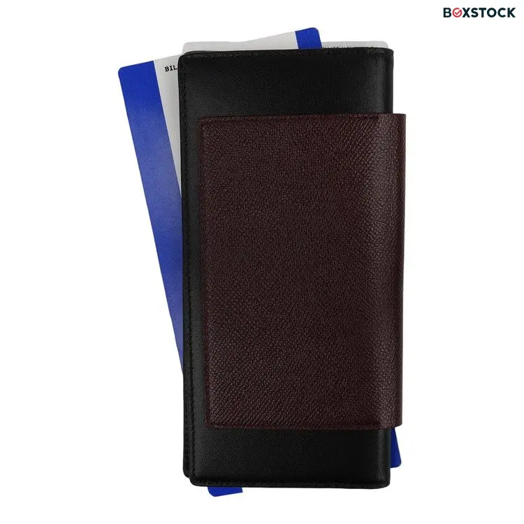 Balenciaga Passport Long Wallet 'Passport Burgundy' Red Spring/Summer 2024