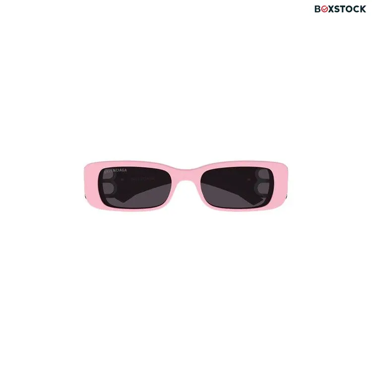 Balenciaga Rectangular Frame Sunglasses 'Pink' Spring/Summer 2023