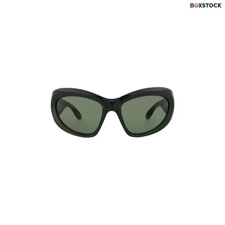Balenciaga Wrap Around Sunglasses 'Green'