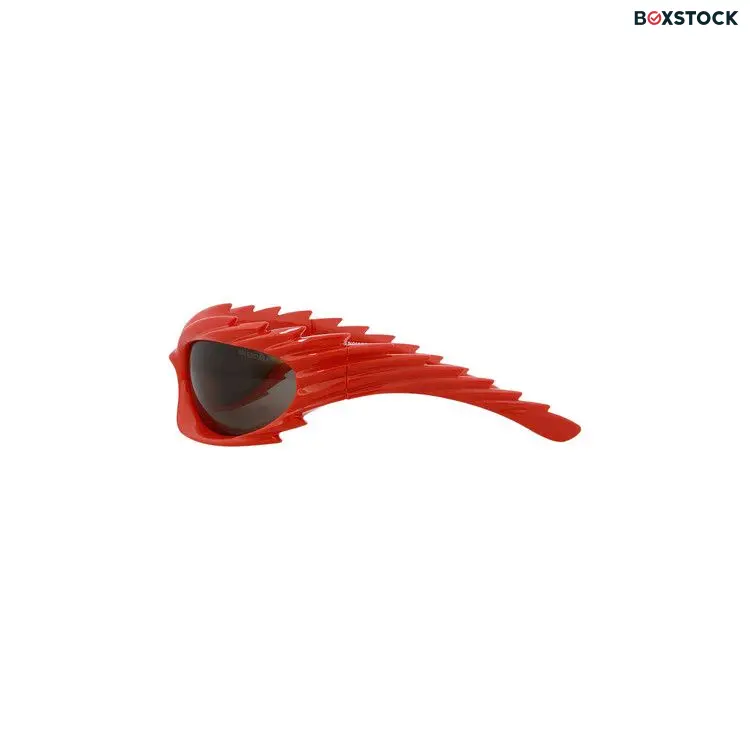 Balenciaga Wrap Around Sunglasses 'Red/Grey'