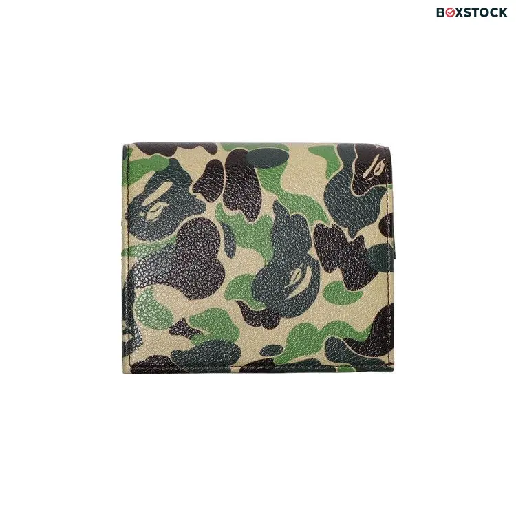 BAPE ABC Camo Mini Wallet 'Green' Spring/Summer 2024