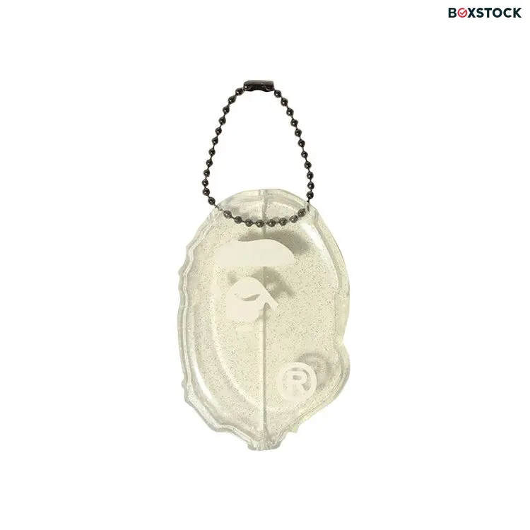 BAPE Ape Head Coin Case 'Silver' Fall/Winter 2021