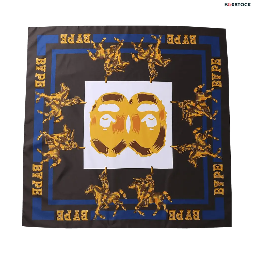 BAPE Double Ape Head Scarf...