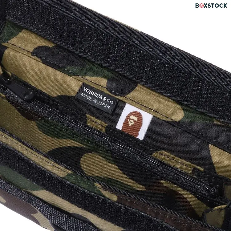 BAPE x Porter 1st Camo Long Wallet 'Green'