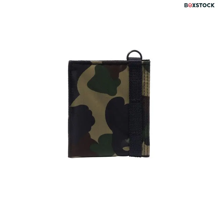 BAPE x Porter 1st Camo Wallet 'Green'
