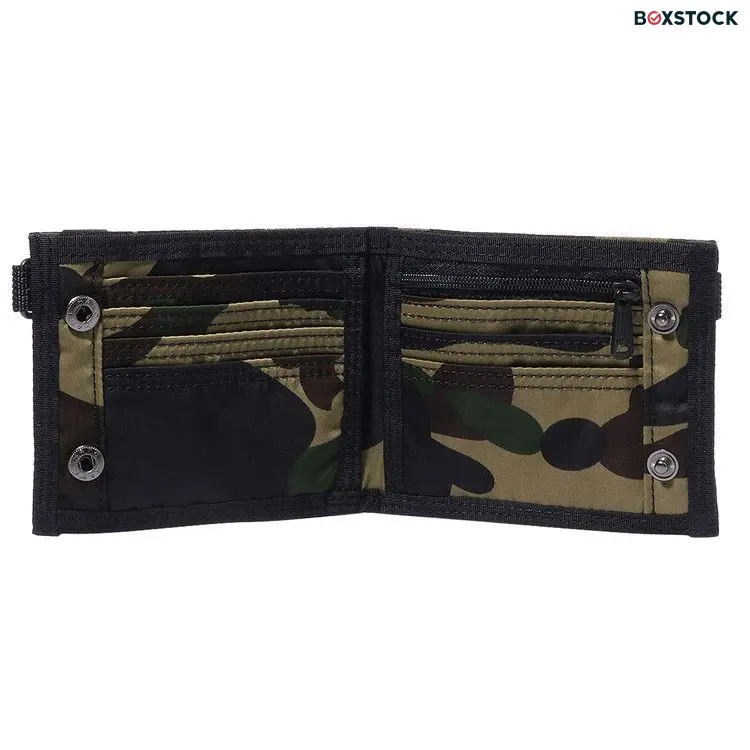 BAPE x Porter 1st Camo Wallet 'Green'