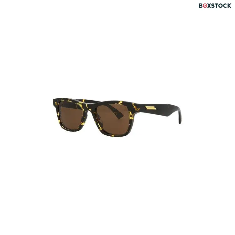 Bottega Veneta Square Sunglasses 'Havana/Brown' BV1120S-002
