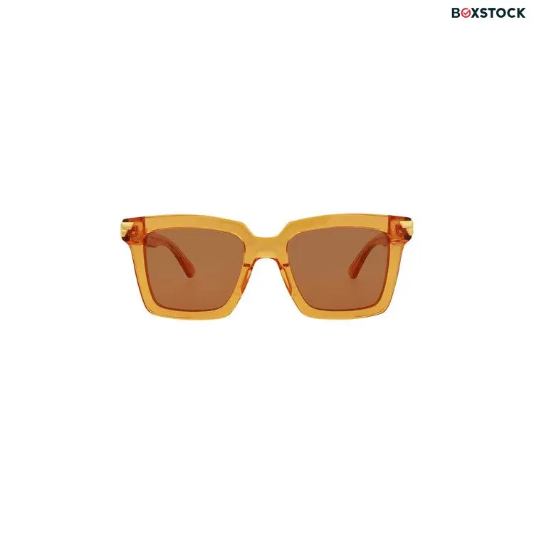 Bottega Veneta Square Sunglasses 'Orange'