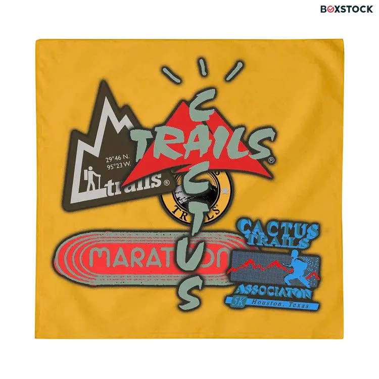 Cactus Jack by Travis Scott Cactus Trails Bandana 'Gold' Spring/Summer 2020