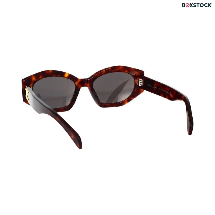 CELINE Diagonal Sunglasses 'Dark Havana/Smoke' Brown