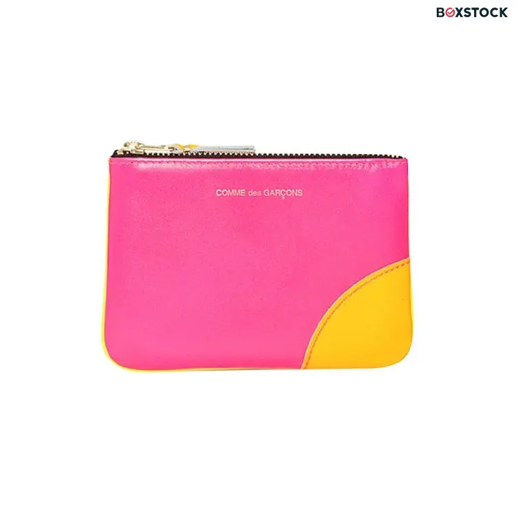 Comme des Garçons Wallet Comme des Garçons Super Fluo Wallet 'Pink Fluo' Multi-Color