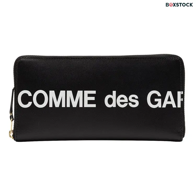 Comme des Garçons Wallet Huge Logo Wallet 'Black' Spring/Summer 2023