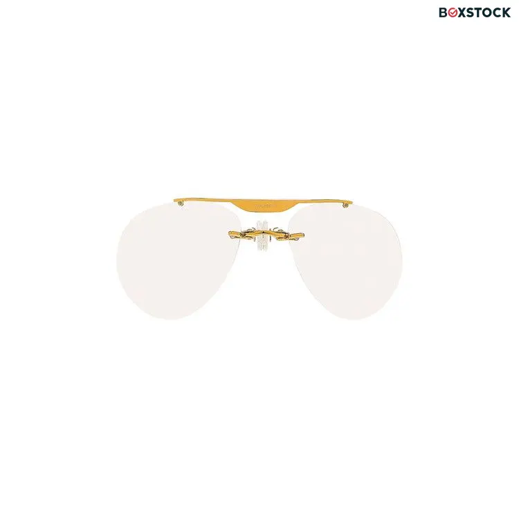 Coperni Clip On Aviator Sunglasses 'White' Spring/Summer 2023