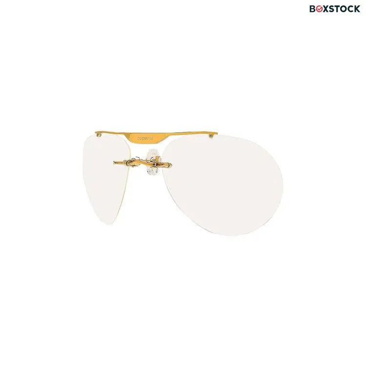 Coperni Clip On Aviator Sunglasses 'White' Spring/Summer 2023