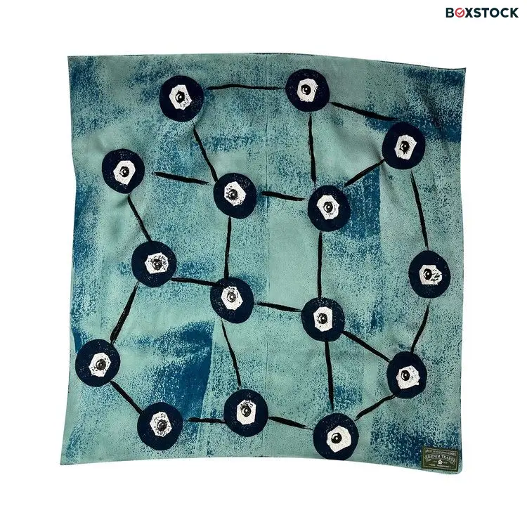 Denim Tears x Skepta Tears Scarf 'Light Blue' Fall/Winter 2022