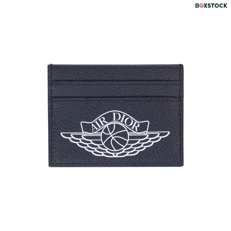 Dior x Air Jordan Wings Card Holder 'Navy' Blue Spring/Summer 2020