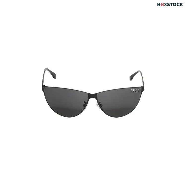 Fendi Cut-Out Sunglasses 'Matte Black/Smoke' Fall/Winter 2024