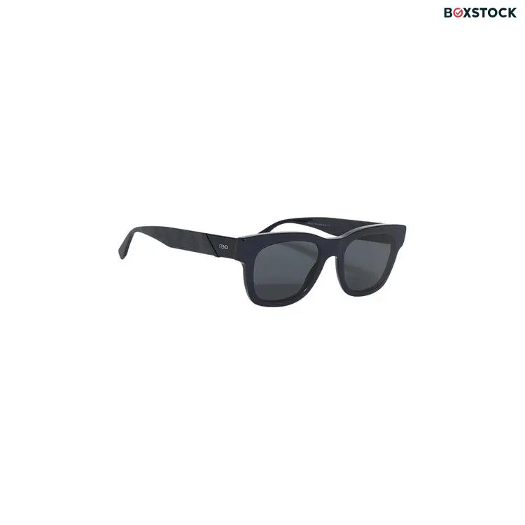 Fendi Square Sunglasses 'Shiny Blue/Smoke' Fall/Winter 2024