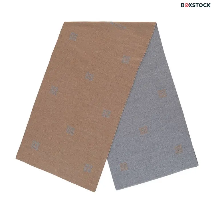 Givenchy 4G Check Jacquard Scarf 'Grey'