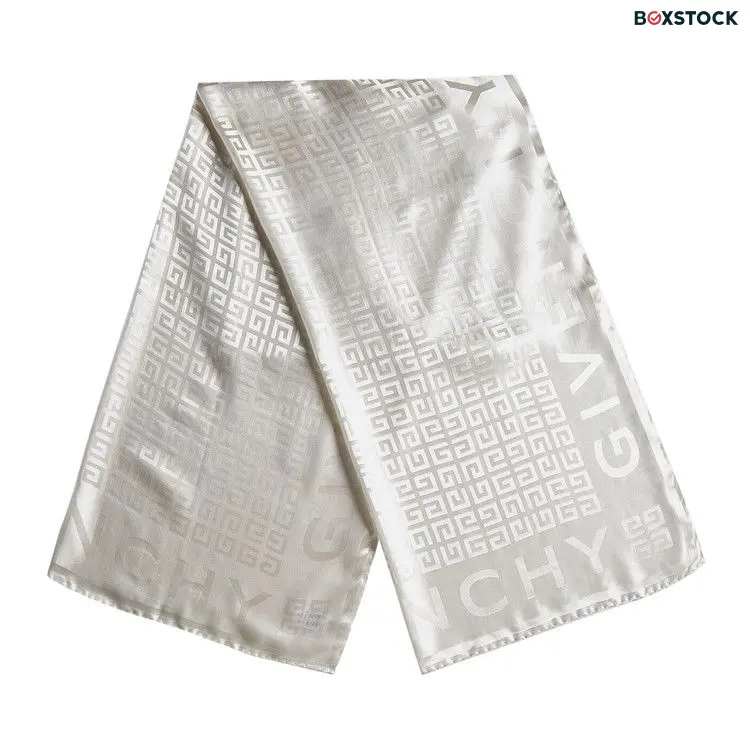 Givenchy 4G Jacquard Scarf 'Ivory' White