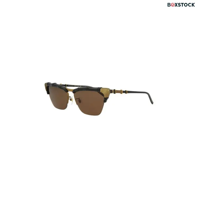 Gucci Cat Eye Sunglasses 'Black/Brown'