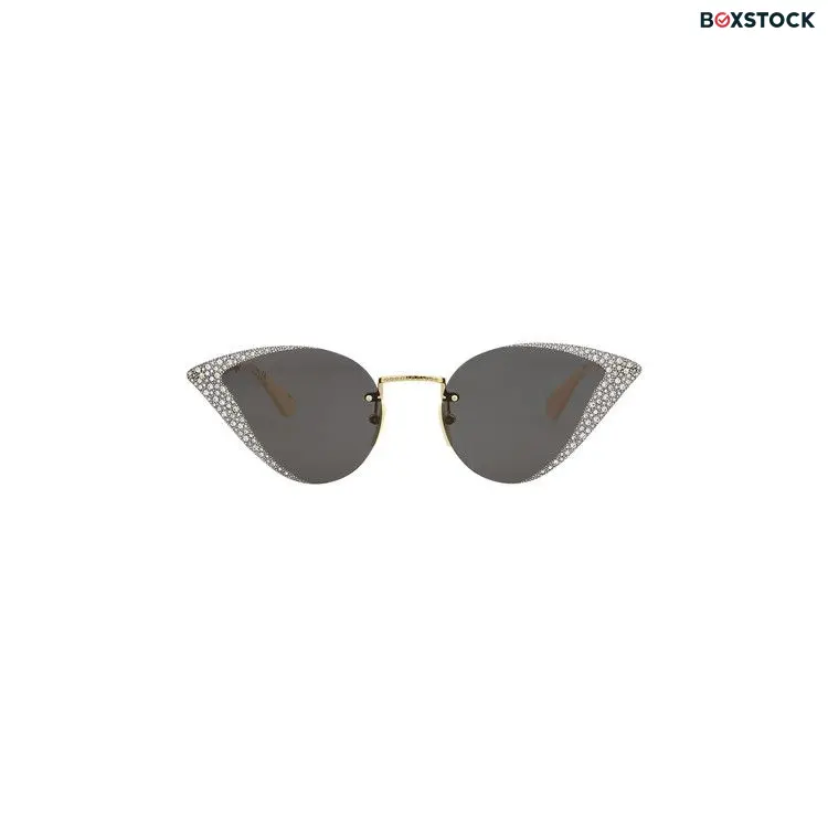 Gucci Cat Eye Sunglasses 'Gold/Grey'