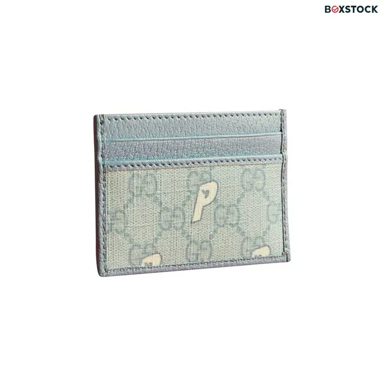 Gucci x Palace GG-P Supreme Card Case 'Pale Blue' Fall/Winter 2022