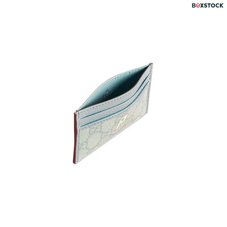 Gucci x Palace GG-P Supreme Card Case 'Pale Blue' Fall/Winter 2022