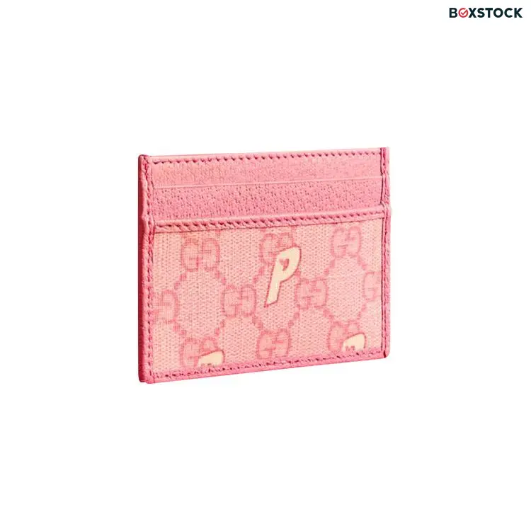 Gucci x Palace GG-P Supreme Card Case 'Pale Pink' Fall/Winter 2022