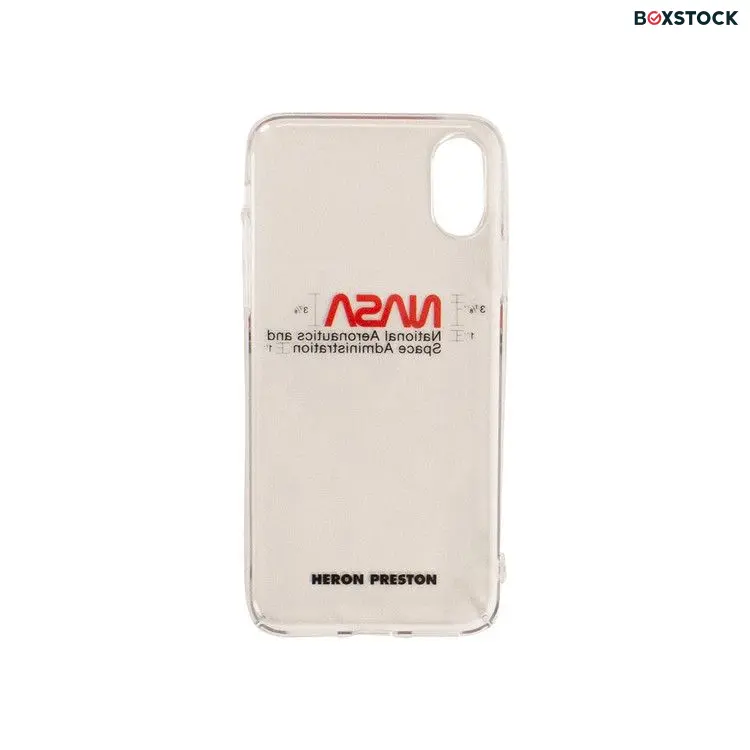 Heron Preston Nasa iPhone XR Phone Case 'Transparent' Multi-Color
