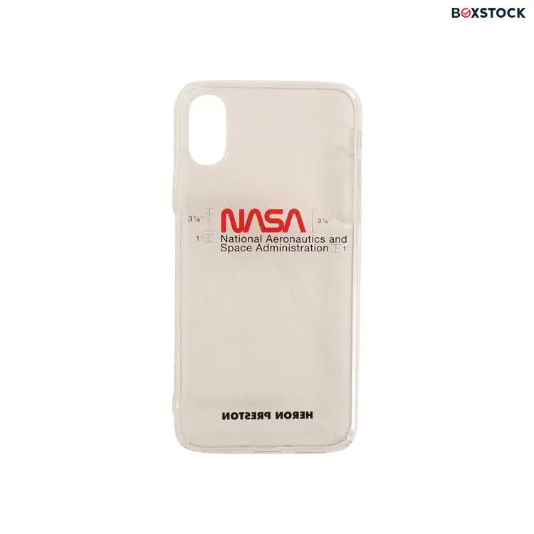 Heron Preston Nasa iPhone XR Phone Case 'Transparent' Multi-Color