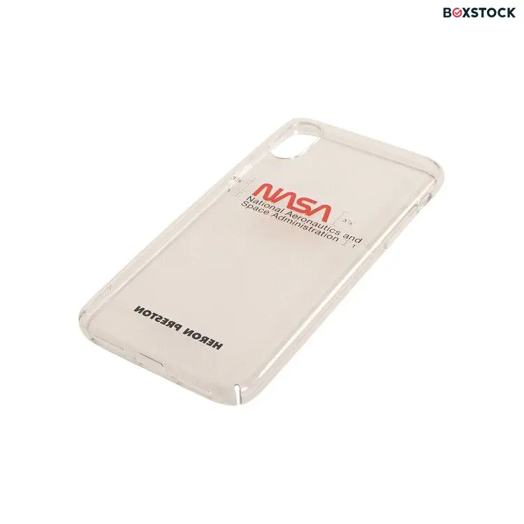 Heron Preston Nasa iPhone XR Phone Case 'Transparent' Multi-Color