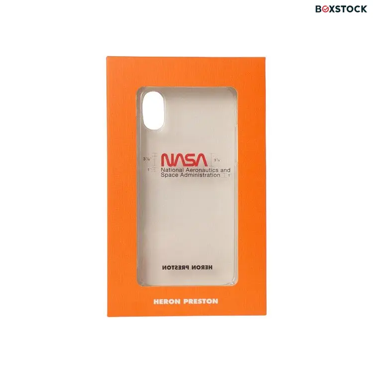 Heron Preston Nasa iPhone XR Phone Case 'Transparent' Multi-Color