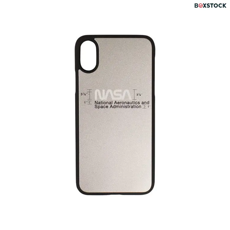 Heron Preston NASA iPhone XS Cover 'Silver/Multi'