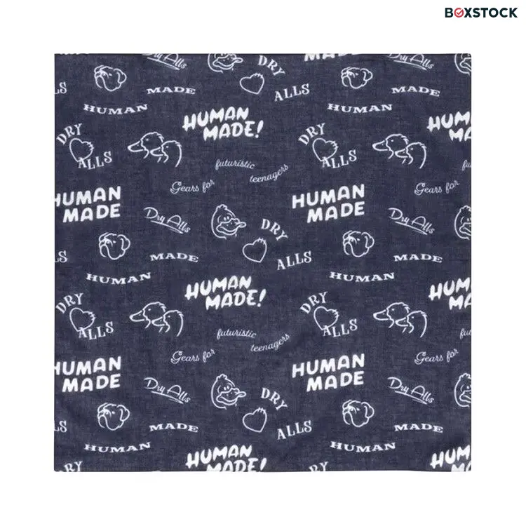 Human Made Big Bandana 2 'Navy' Blue