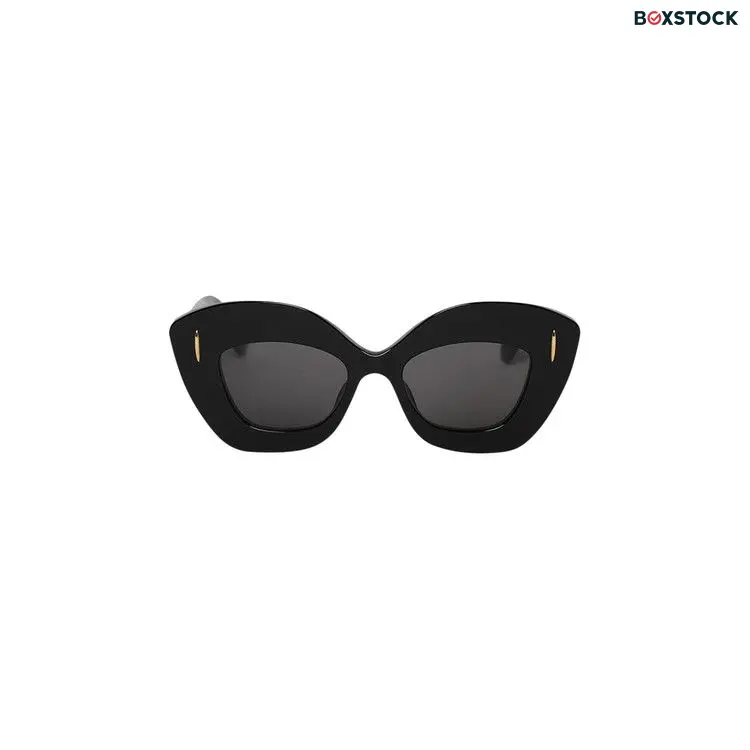 Loewe Anagram Sunglasses 'Shiny Black/Smoke'