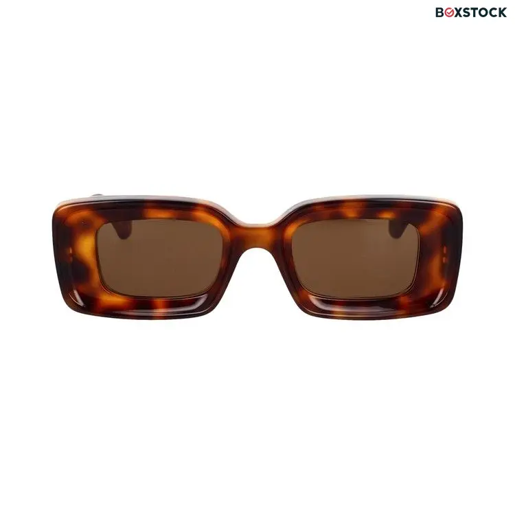 Loewe Chunky Anagram Sunglasses 'Dark Havana/Brown' Spring/Summer 2024
