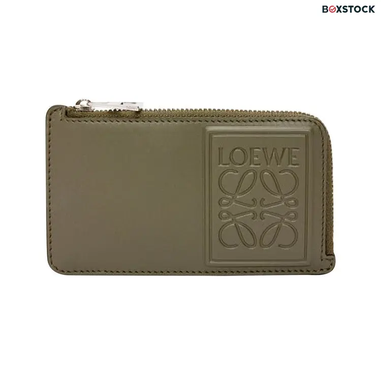 Loewe Coin Cardholder 'Khaki Green' Tan