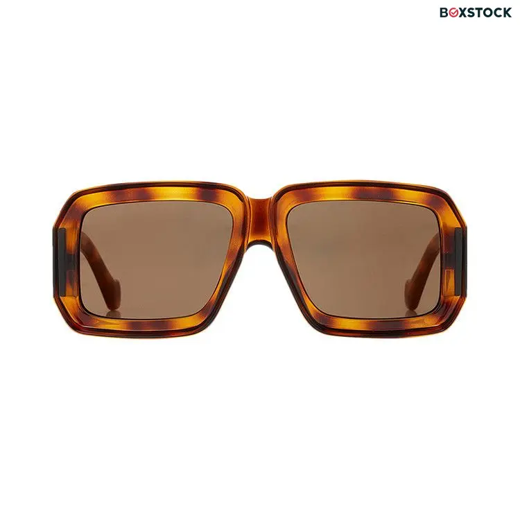 Loewe x Paula's Ibiza Mask Sunglasses 'Dark Havana/Brown' Fall/Winter 2024