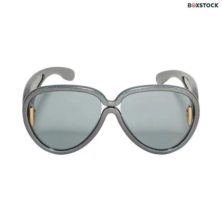 Loewe x Paula's Ibiza Pilot Mask Sunglasses 'Grey' Fall/Winter 2024
