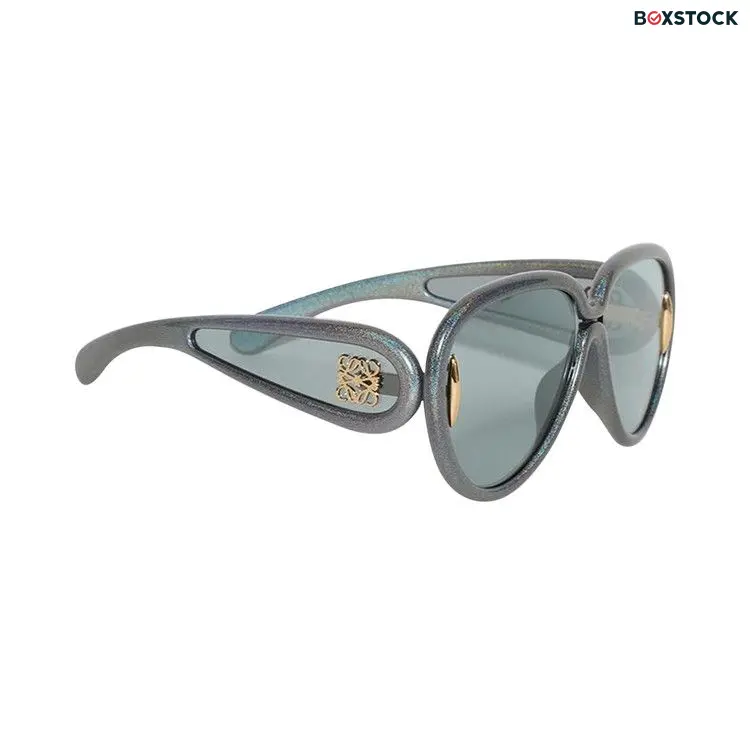Loewe x Paula's Ibiza Pilot Mask Sunglasses 'Grey' Fall/Winter 2024